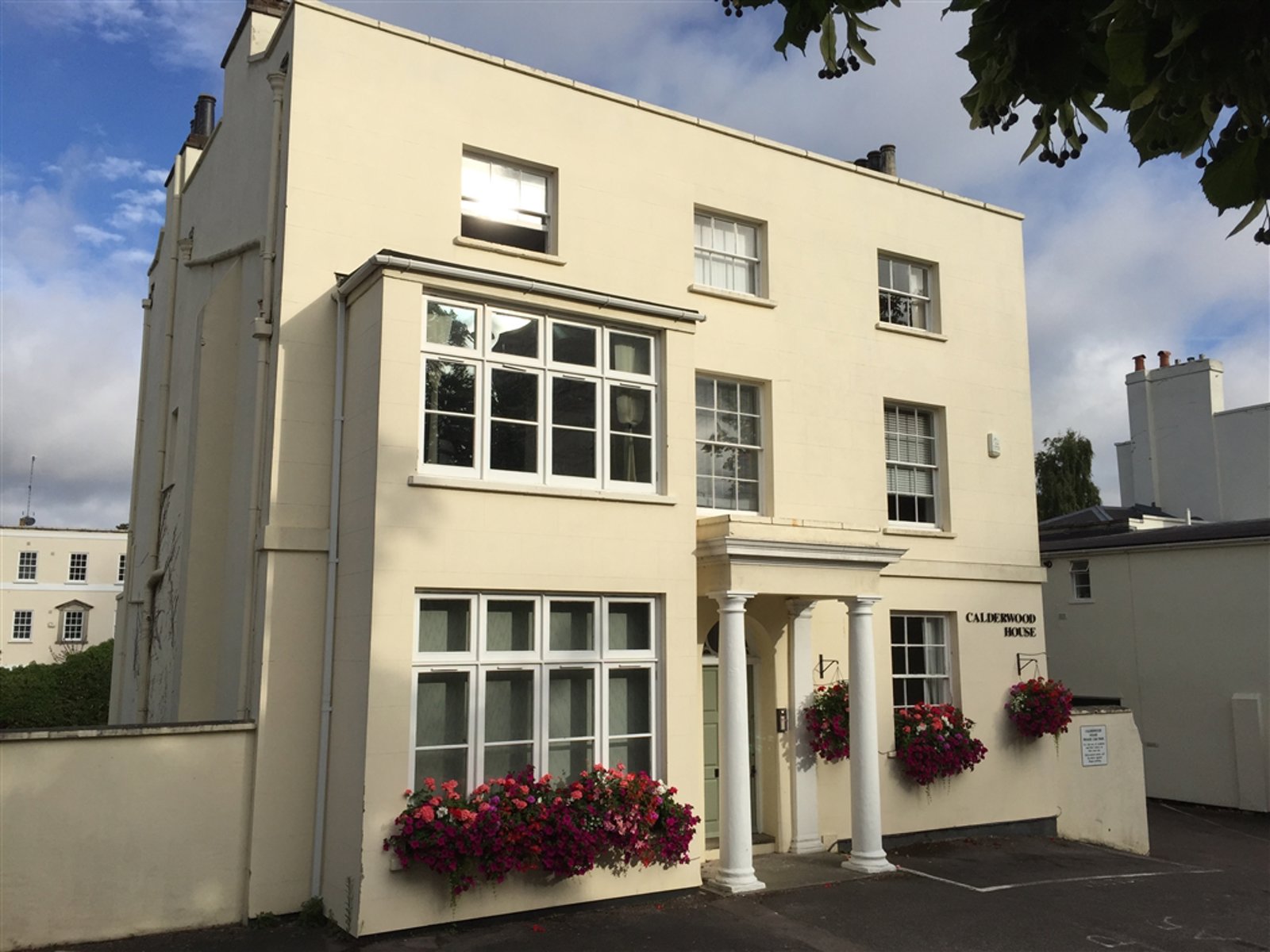 Calderwood House, 7 Montpellier Parade, Cheltenham, the Regency office building where Pembridge Solicitors is based